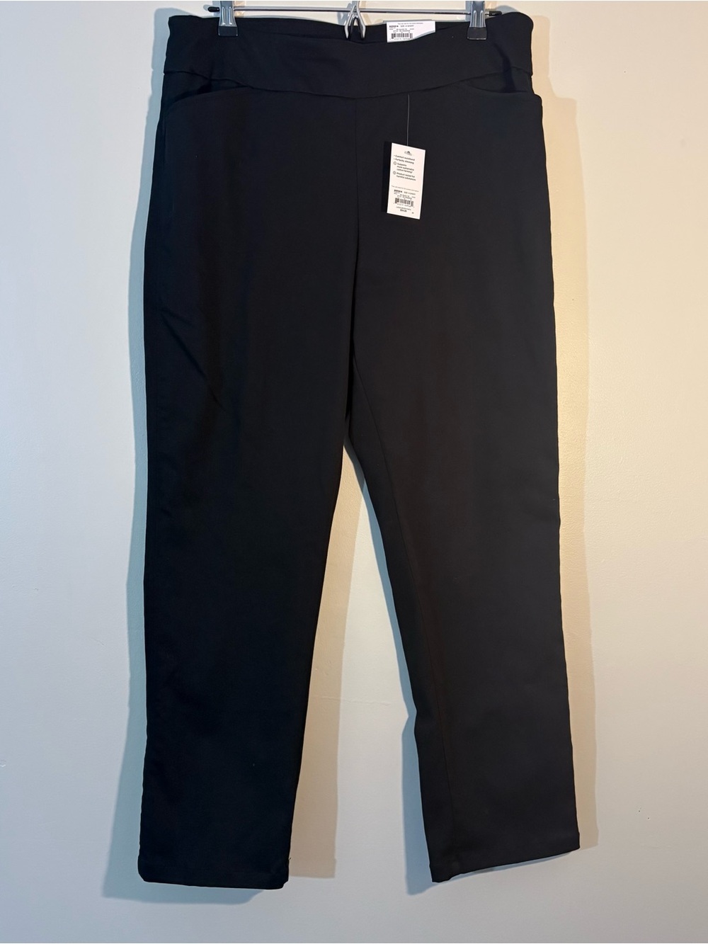 croft & barrow Black Women's Stretch Ponte Trousers